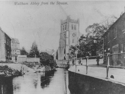 Abbey Church from Cornmill Stream