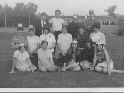 1967 group looking festive