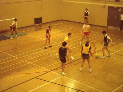 In The Sports Centre