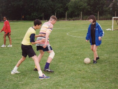 Boys V Girls Football Match