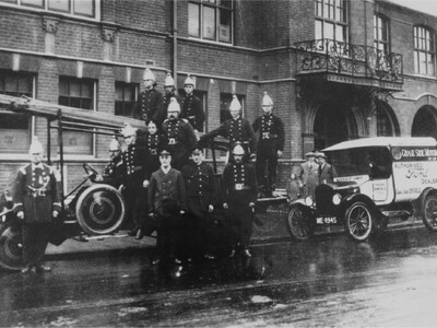 First Motor Fire Engine