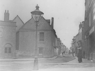 Highbridge Street from the Abbey Church forecourt